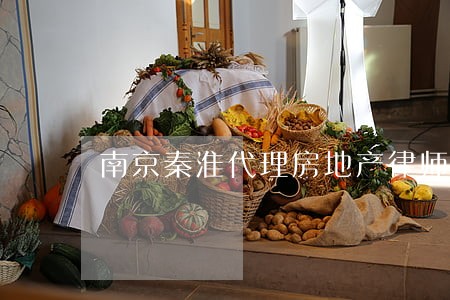 南京秦淮代理房地产律师 南京秦淮代理房地产律师