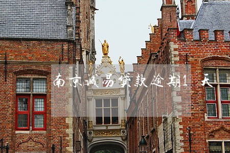 南京诚易贷款逾期1天 南京诚易贷款逾期1天