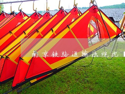 南京铁路运输法院沈箐 南京铁路运输法院沈箐