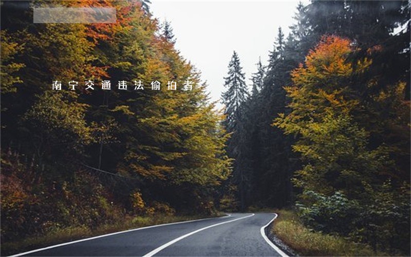 南宁交通违法偷拍者