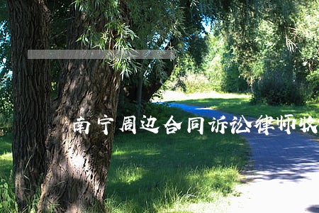 南宁周边合同诉讼律师收费标准 南宁周边合同诉讼律师收费标准