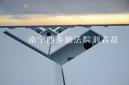 南宁西乡塘法院刘春花 南宁西乡塘法院刘春花