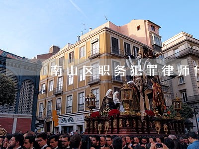 南山区职务犯罪律师代理 南山区职务犯罪律师代理