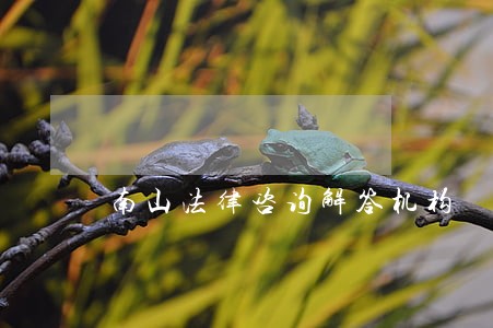 南山法律咨询解答机构 南山法律咨询解答机构