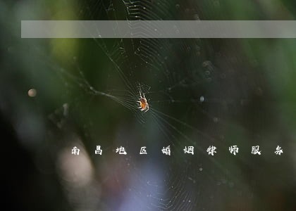 南昌地区婚姻律师服务 南昌地区婚姻律师服务