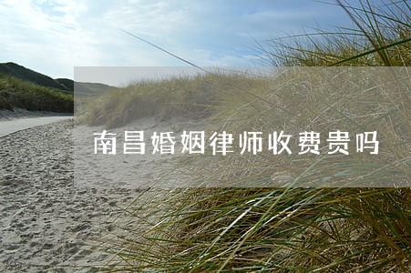南昌婚姻律师收费贵吗 南昌婚姻律师收费贵吗