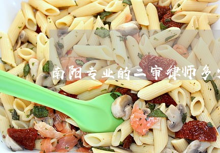 南阳专业的二审律师多少钱 南阳专业的二审律师多少钱