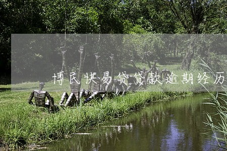 博民快易贷贷款逾期经历 博民快易贷贷款逾期经历