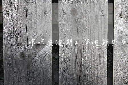 卡卡贷逾期2年逾期费多少 卡卡贷逾期2年逾期费多少