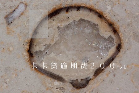 卡卡贷逾期费200元 卡卡贷逾期费200元