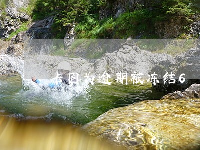 卡因为逾期被冻结6