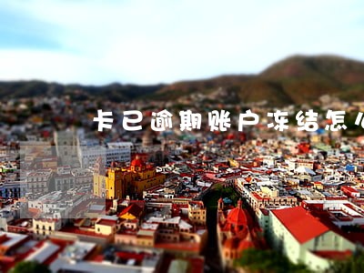 卡已逾期账户冻结怎么还款