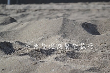 卡易贷逾期能贷款吗 卡易贷逾期能贷款吗