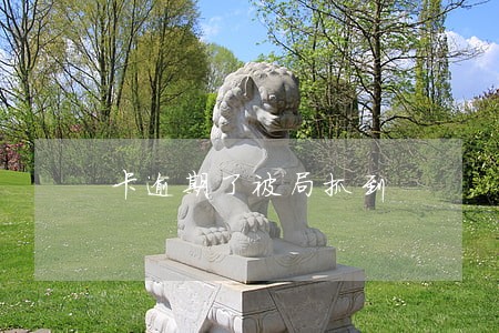 卡逾期了被局抓到