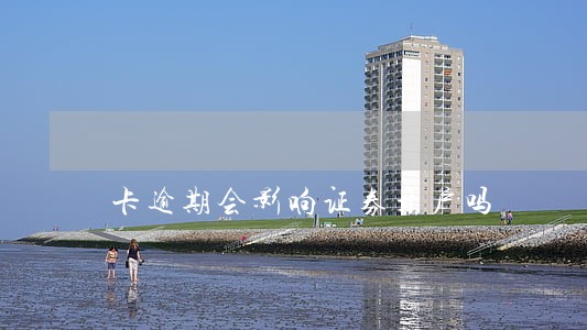卡逾期会影响证券开户吗