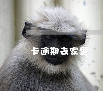 卡逾期去家里