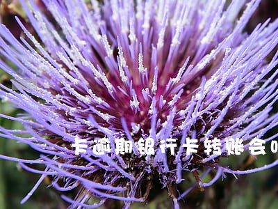 卡逾期银行卡转账会吗