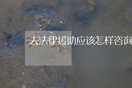 去法律援助应该怎样咨询 去法律援助应该怎样咨询