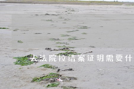 去法院拉结案证明需要什么材料 去法院拉结案证明需要什么材料