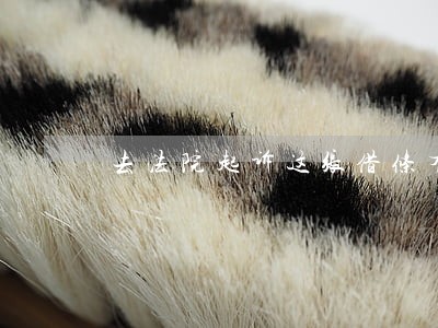 去法院起诉这张借条有效吗
