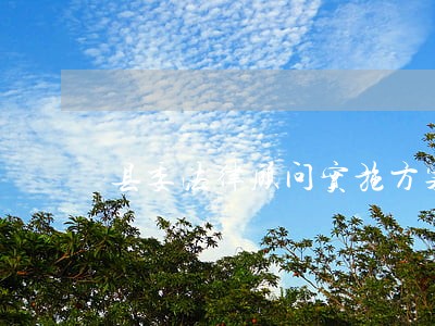 县委法律顾问实施方案 县委法律顾问实施方案