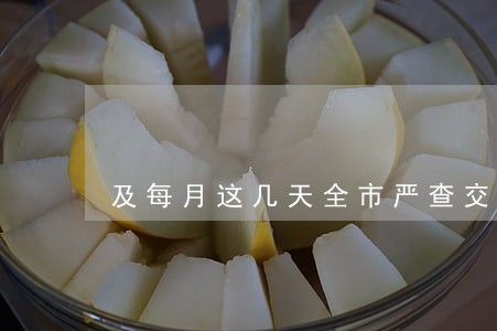 及每月这几天全市严查交通违法 及每月这几天全市严查交通违法