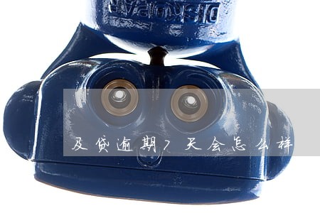 及贷逾期7天会怎么样