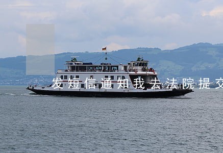 发短信通知我去法院提交材料 发短信通知我去法院提交材料