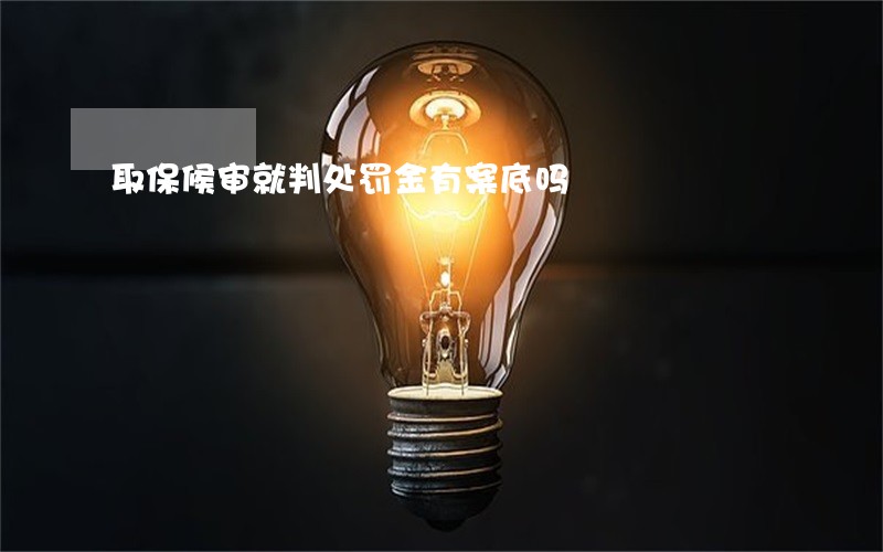 取保候审就判处罚金有案底吗 取保候审就判处罚金有案底吗