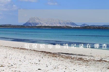 取保候审撤销记录在哪查 取保候审撤销记录在哪查