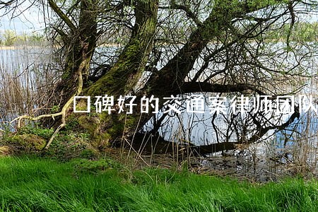 口碑好的交通案律师团队 口碑好的交通案律师团队