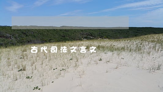 古代司法文言文