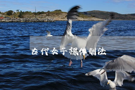 古代女子裸体刑法 古代女子裸体刑法