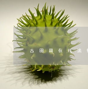 古田县在线法律咨询 古田县在线法律咨询