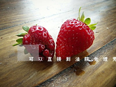 可以直接到法院处理劳动争议吗 可以直接到法院处理劳动争议吗