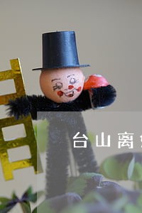 台山离婚律师咨询 台山离婚律师咨询