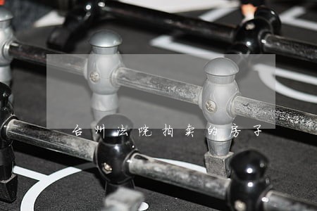 台州法院拍卖的房子 台州法院拍卖的房子