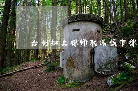 台州知名律师取保候审律所 台州知名律师取保候审律所