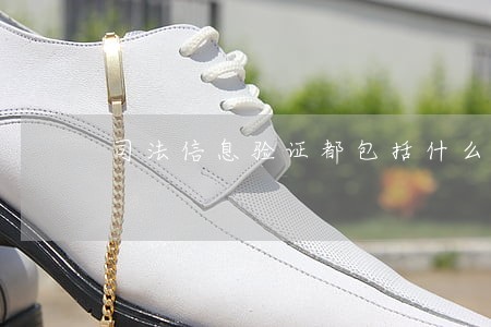 司法信息验证都包括什么 司法信息验证都包括什么