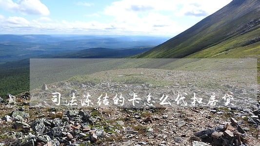 司法冻结的卡怎么代扣房贷 司法冻结的卡怎么代扣房贷