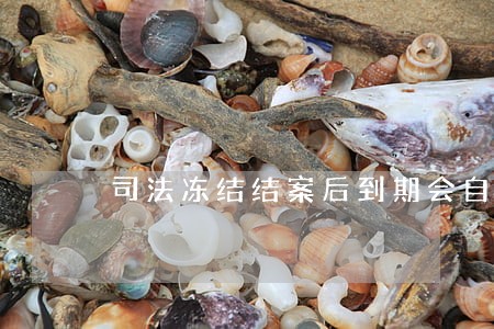司法冻结结案后到期会自己解冻吗 司法冻结结案后到期会自己解冻吗