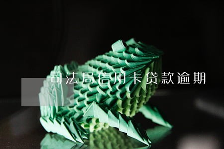 司法局信用卡贷款逾期