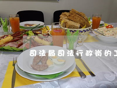 司法局司法行政岗的工作总结 司法局司法行政岗的工作总结