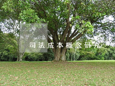司法成本概念研究 司法成本概念研究