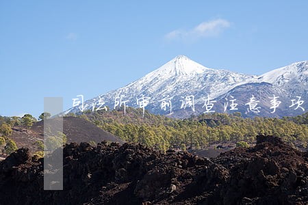司法所审前调查注意事项
