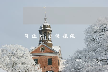 司法所宣传视频 司法所宣传视频