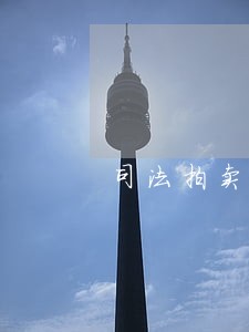司法拍卖房产贷款材料 司法拍卖房产贷款材料