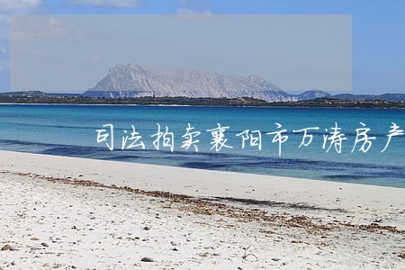司法拍卖襄阳市万涛房产 司法拍卖襄阳市万涛房产