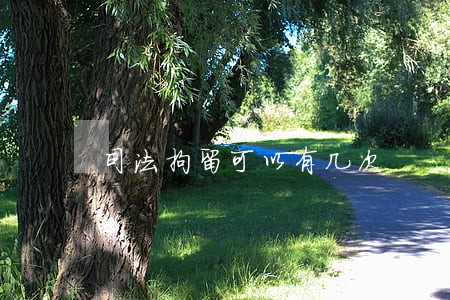 司法拘留可以有几次 司法拘留可以有几次
