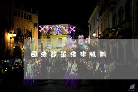 司法改革法律机制